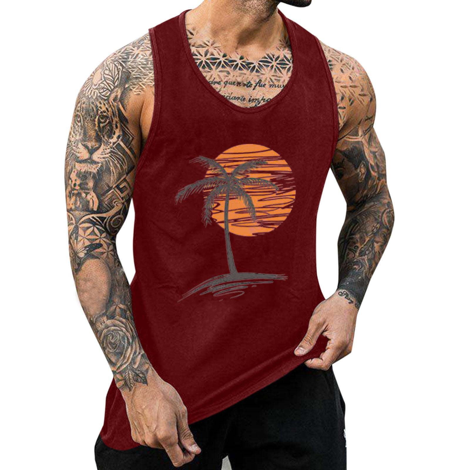 Hawaiian Vest Red Adult Hawaiian Vest Red Adult
