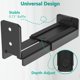 thumbnail image 4 of Soporte de pared para barra de sonido WALI Universal SLK202, negro, 4 of 8