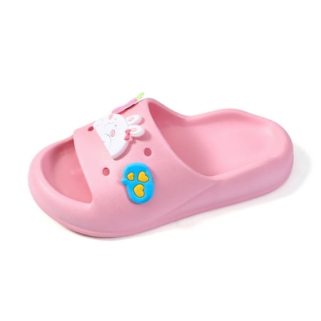 

Engtoy Toddler Little Big Kid s Sliders Open Toe Home Bathing Summer Beach Sandals