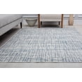 thumbnail image 3 of Rugs America Silas SM10A Blue Lace Abstract Vintage White Area Rug, 2'6" x 4', 3 of 6