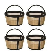 ACDANC Reusable 4-5 Cup Coffee Basket for All 4 Cup Coffee Machines and Makers - Replacement Permanent Filter - BPA Free,1Pcs