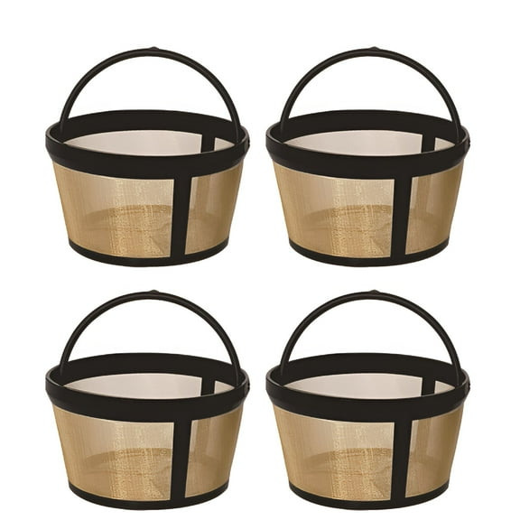 ACDANC Reusable 4-5 Cup Coffee Basket for All 4 Cup Coffee Machines and Makers - Replacement Permanent Filter - BPA Free,1Pcs