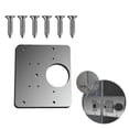 thumbnail image 3 of Alg Hinge Repair Plate, Cabinet Hinge Repair Brackets,kitchen Cupboard Door Hinge Repair Plate Kit, 3 of 5