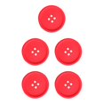 thumbnail image 3 of QualitChoice Coussinets d'Isolation Ronds en Silicone Multicolores Durables Flexibles Rouge 5Set, 3 of 6