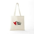 thumbnail image 5 of CafePress - Love You More Tote Bag - Unisex Canvas Tote Bag, Beige, 1-Piece, 5 of 6