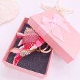 thumbnail image 4 of Cute Animianl Keychains for Women Bling Goldfish Key Ring with Rope for Girl Purse Bag or Car Pendant with Gift Box, 4 of 5