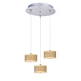 thumbnail image 2 of ET2 Lighting E95492-101SN Elements 3-Light RapidJack Pendant Canopy Satin Nickel, 2 of 2