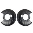 thumbnail image 5 of Mustrod Brake Dust Shield Rear Pair Left + Right for BMW 330i 330xi 330Ci X3 34211166107 34211166108, 5 of 6