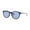 Black Frame | Blue Classic Lens, variant on RAY-BAN RB4334D RB4334D LOW BRIDGE FIT Square Shape Sunglasses Black Frame | Blue Classic Lens 55mm