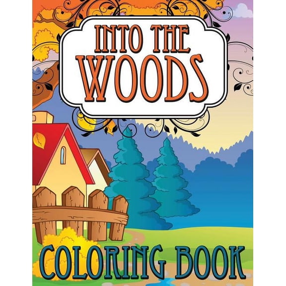 Into the Woods Coloring Book (Paperback)