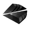 thumbnail image 2 of Rear Window Louvers Car Rear Window Blinds Side Tuyere Louvers Vent for Ford Focus ST RS MK3 Hatchback Carbon Fiber Style, 2 of 7