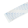 thumbnail image 4 of Unique Bargains 50pins Flexible Flat Cable FPC FFC B Type Ribbon Cable PE White 5Pcs, 4 of 4