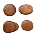 thumbnail image 5 of TISHITA 4 Pieces,Wall Mounted Wood Hooks,Wood Cabinet Knobs,Minimalist Wall Hooks Wooden Coat Hooks for Scarf Bag Towel Home Bathroom, 5 of 8