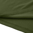 thumbnail image 6 of Quarter Zip Pullover Men Running Shirt Long Sleeve Moisture Wicking Quick Dry Athletic Workout Shirts with Zipper Pocket Big and Tall Size 4XL Army Green, 6 of 8