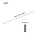 thumbnail image 2 of Uxcell 3Pcs Carbon Fiber Rod 0.5mm x 300mm Carbon Rod Bar for RC Plane DIY Craft Kite Wing Tube Quadcopter Arm, 2 of 5