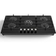 thumbnail image 7 of VBGK 36 Inch Gas Stove, Built-in Propane Gas Cooktop with 5 Burner,Tempered Glass Gas Cooktop NG/LPG Convertible, Black, 7 of 7