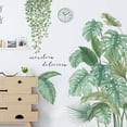 thumbnail image 2 of Thinsony Decorate Living Room With Removable Green Leaves Wall Picture Easy To Apply Remove Wide Applications, 2 of 6