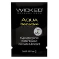 thumbnail image 1 of Wicked Sensual Care Hypoallergenic Aqua Sensitive Water Based Lubricant - .1 Oz, 1 of 2