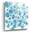 thumbnail image 2 of Epic Art 'Dizzy Soft Blue '  by Shirley Novak Acrylic Glass Wall Art, 12" x 12", 2 of 8