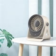 thumbnail image 6 of Virelaxpo Adjustable Speed Plug-in Desktop Fan, Quiet Compact Mini Table Fan for Personal Cooling in Home Office, Desk, and Bedroom Settings, 6 of 6
