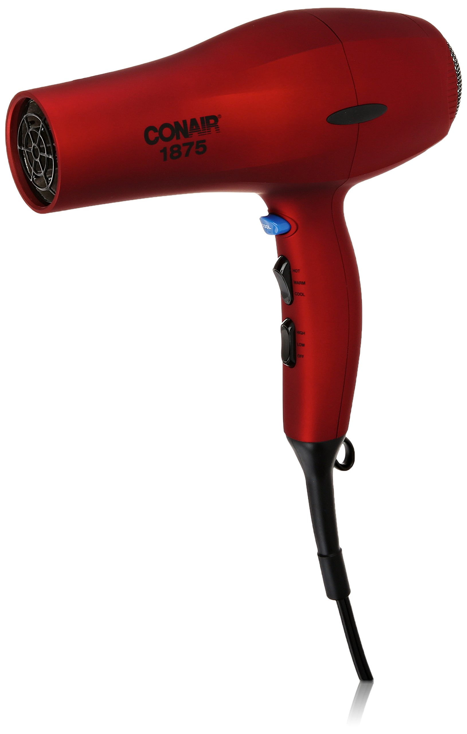 Conair Hair Dryer Soft Met 1875 Watt Styler Conair Hospitality 1875 Watt Soft Surface Dryer - Walmart.com main image 3