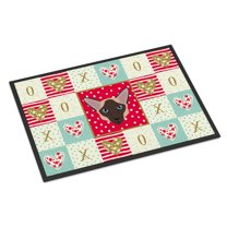 Carolines Treasures CK5104MAT Colorpoint Longhair Cat Love Door Mat Indoor Rug or Outdoor Welcome Mat 18x27 Doormat 27"L