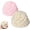 2PCS Pink and White A13, variant on 2026 Cream Roll Squishy Ball, 2026 New Big Filled Frozen Cake Food Taba Squeeze, Natural Rubber Wettable Slow Rising Cream Squishy, Ice Foam Stress Washable Squishies, Made to Hand Silicone Fidget