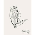 thumbnail image 2 of Popp, Grace 20x24 White Modern Wood Framed Museum Art Print Titled - Annual Flowers V, 2 of 4
