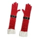 thumbnail image 5 of Guantes rojos navideños cálidos y cómodos, ideales para una fiesta de cóctel, un baile de máscaras o un disfraz de Halloween., 5 of 9