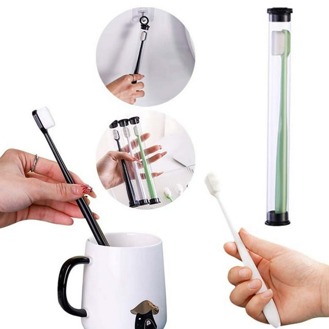 Soft Toothbrush Ultra Fine Dense Independent Tube Household Gum Toothbrush Ultra Nano Toothbrush