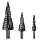 thumbnail image 4 of Juego de 3 brocas escalonadas de cobalto para acero inoxidable y metal (4-32 mm/4*20 mm/4-12 mm), 4 of 5
