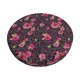 thumbnail image 1 of Disketp Rose Mix Leopard 2 Funda Redonda para Taburete, Funda de Cojín para Silla de Bar Suave y Elástica-13 inch, 1 of 7