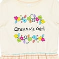 thumbnail image 4 of Inktastic Grammys Girl Bright Flowers Girls Toddler Dress, 4 of 5