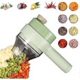 thumbnail image 1 of 4 en 1 Coupe-Légumes Électrique Portable Sans Fil Mixeur Alimentaire de Cuisine, 1 of 5