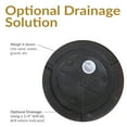 thumbnail image 4 of Sunnydaze Laurel 13" x 13" x 9.75" Round Rust Polyresin Outdoor Planter Pot, 4 of 9