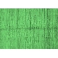 thumbnail image 1 of Ahgly Company Indoor Rectangle Abstract Emerald Green Modern Area Rugs, 6' x 9', 1 of 4