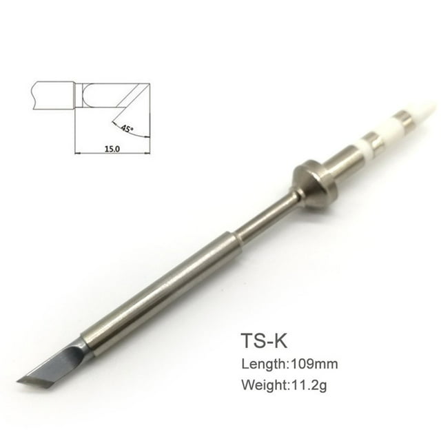 OUTAD TS100 Mini Soldering Iron Digital Soldering Iron Tip Replacement Bit Head B2 BC2 C4 D24 K I Ku ILS C1 Lead Free