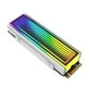 thumbnail image 2 of Disipador Calor M.2 Nvme 5V 3PIN ARGB SSD Cooler AURA Sync para M.2 2280 (Blanco), 2 of 9