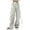 Beige, variant on Ediodpoh Casual High Waist Wide Leg Pants with Bow Tie Detail Comfortable Loose Fit Retro Style Womens Pants Pink S