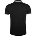 thumbnail image 2 of SOLS Mens Pasadena Tipped Short Sleeve Pique Polo Shirt, 2 of 4