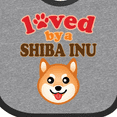 thumbnail image 4 of Inktastic Shiba Inu Dog Lover Boys or Girls Baby Bib, 4 of 4