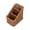 Brown, variant on Remote Control Organizer Box Synthetic Rattan Desk Storage Basket For Tv Remotes Makeup Brushes And Pens Multifunctional Rustic And Bedroom
