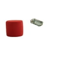 thumbnail image 1 of Escabel,Reposapiés pequeño,taburete otomano,sofá,taburete de té,Reposapiés Cubo Taburete Taburete para Dormitorio Baño,Bandeja de almacenamiento,Bandeja rectangular para servir,bandeja, 1 of 8