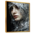 thumbnail image 2 of Designart "Judas' Betrayal In Silvery Shades" Christianity Floater Framed Wall Art Prints, 2 of 5