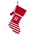 thumbnail image 2 of 26 Large Letters Christmas Red Socks Candy Boots Holiday Gift Bags Red Striped Christmas Stockings Christmas Tree Decoration Socks Decoration Bags 1PC, 2 of 3