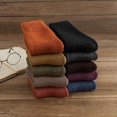 thumbnail image 3 of Calcetines gruesos Y cálidos YONGSHENG DE invierno PARA MUJER DE LANA COLOR sólido 5 PARES, 3 of 5