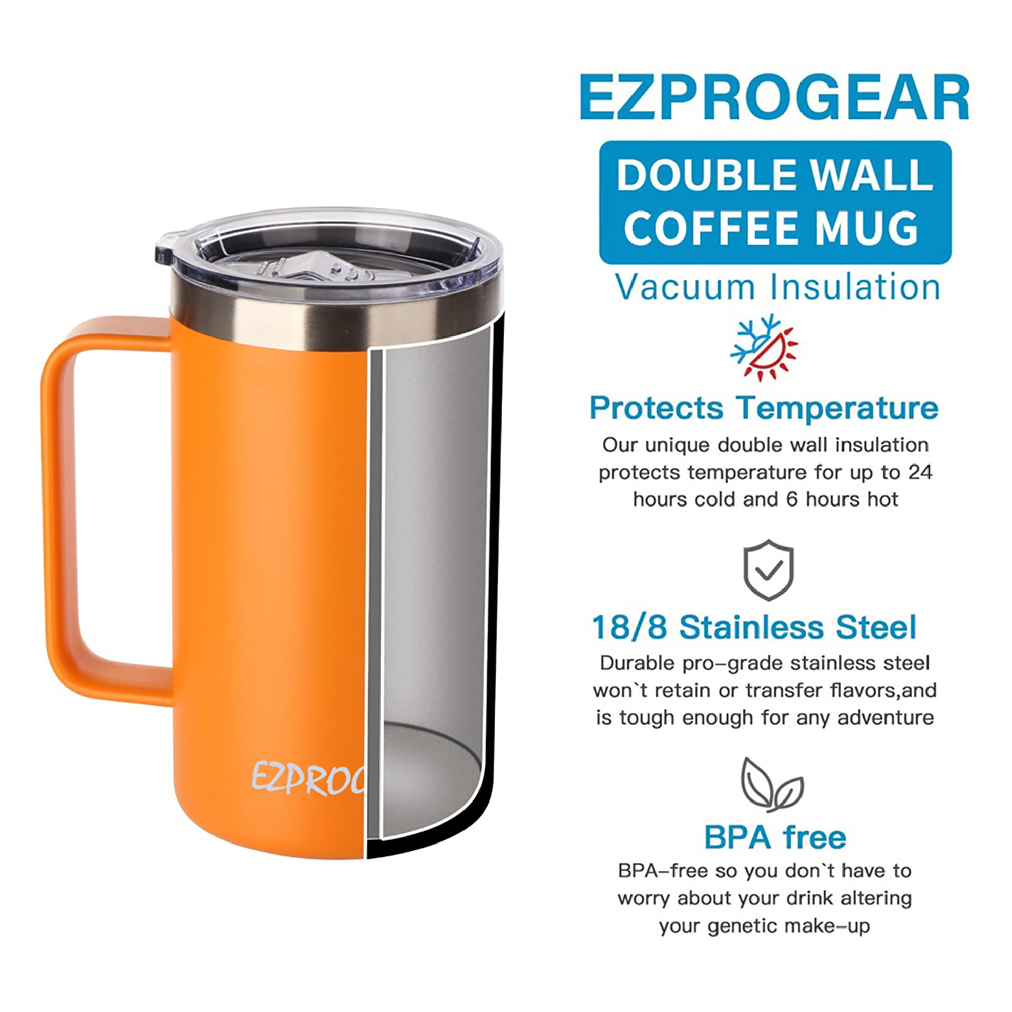 Double Wall Stainless Mug - 10 fl. oz. – Near Zero Outdoor Gear