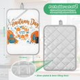 thumbnail image 6 of Yayeee Pot Holders Kitchen Heat Resistant with Pocket 7"x9.8" Cotton Oven Cooking Hot Pads, Big Pumpkins, 6 of 7