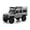 Silver, variant on MN-111C 1/18 Scale RC Stone Crawler Truck, 2.4G 4WD Off-Road RC Climbing Car with Two-Speed Transmission, Controllable LED Lights, Independent Suspension for Enthusiasts