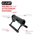 thumbnail image 3 of CAP Olympic Landmine Double D Grip Attachment, 3 of 6